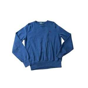 Polo Ralph Lauren Crew Neck Sweater Size Medium Cotton Pony